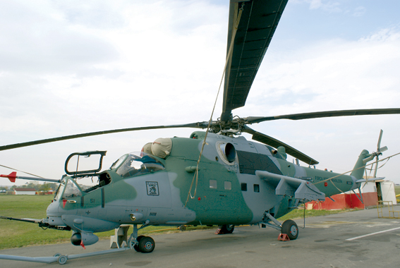 Resolução de problemas de compatibilidade nos Mi-35M da FAB